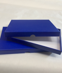 Dárková krabička 20,5x15x2cm DVD, One Colour, tmavá modrá