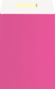 náhled Dárkový sáček papírový 22x5x30+6cm A4+, Uni růžový
