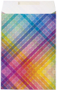 náhled Dárkový sáček papírový 22x5x30+6cm A4+, Barevné spektrum