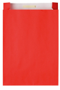 náhled Dárkový sáček papírový 36x10x49+6cm A3+, Uni červený