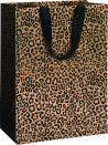 náhled Dárková taška 25x13x33cm A4+, Zlatý panter
