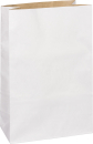 náhled Papírové sáčky 32x20x10cm A4+, 2ks, natur/bílá