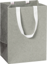 náhled Dárková MINI taštička 10x8x14cm A6+, One Colour, šedá