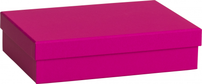 Dárková krabička 16,5x24x6cm A5+, One Colour růžová