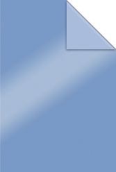 Dárkový papír archy 100x70cm, Uni Metall modrý, 25ks