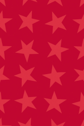 Dárkový papír role 70x150cm, Zářivá hvězda, červená