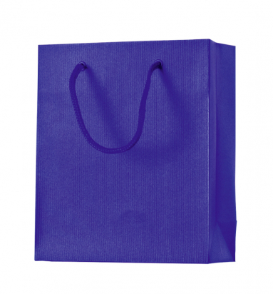 Dárková taška 18x8x21 cm, One Colour tmavě modrá