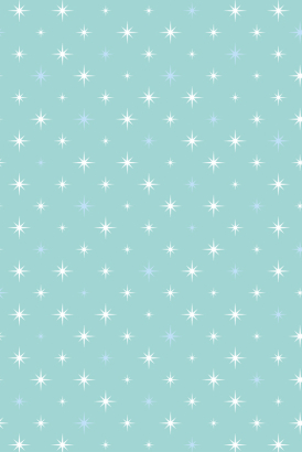 Dárkový papír archy 100x70cm, Hvězdičky, světlá modrá, 25ks
