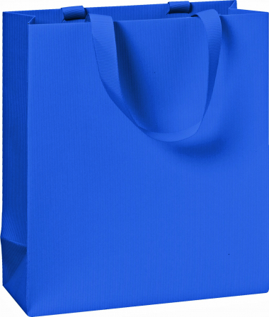 detail Dárková taška 18x8x21cm A5+, One Colour, modrá