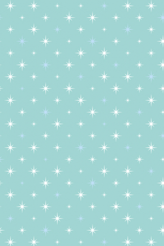 detail Dárkový papír role 70x150cm, Hvězdičky, světlá modrá