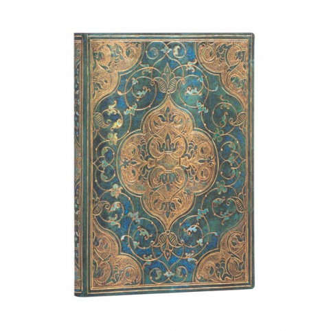 detail Zápisník Paperblanks Turquoise Chronicles A5, měkké desky, čistý