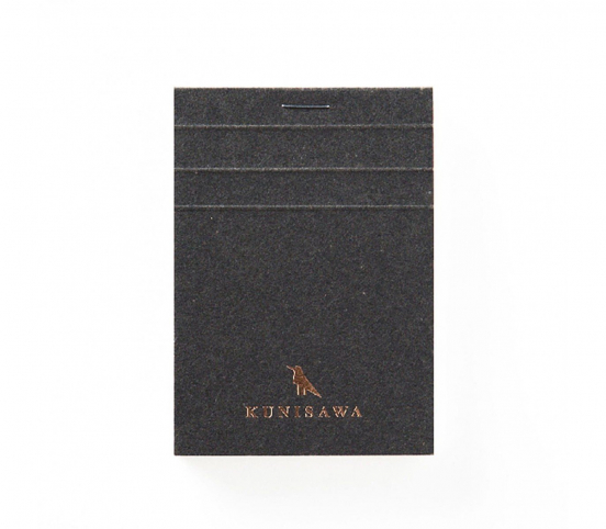 detail Zápisník Kunisawa - černý