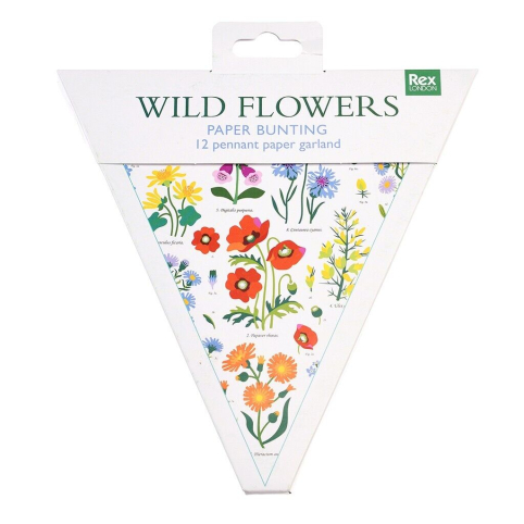 detail Papírová girlanda ''Wild Flowers'' - Rex London