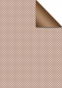 náhled Dárkový papír archy 100x70cm, Hnědé puntíčky, 25 ks