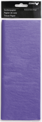 Set hedvábných papírů 50x70cm: fialový, 4 archy