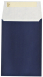 náhled Dárkový sáček papírový 12x16+6cm A6+, Uni modrý