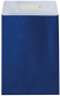 náhled Dárkový sáček papírový 22x5x30+6cm, Uni tmavě modrý