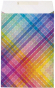 náhled Dárkový sáček papírový 22x5x30+6cm Barevné spektrum