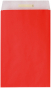 náhled Dárkový sáček papírový 26x5x43+6cm, Uni červený