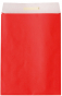náhled Dárkový sáček papírový 32x6x43+6cm, Uni červený
