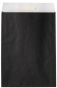 náhled Dárkový sáček papírový 32x6x43+6cm, Uni černý