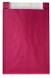 náhled Dárkový sáček papírový 36x10x49+6cm, Uni tmavě červený