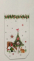 náhled Set celofánových sáčků 11.5x19 cm Vánoční stromeček, 10 ks