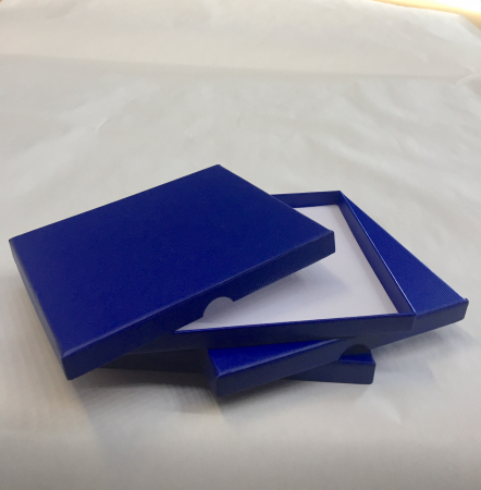 detail Dárková krabička 16x14x1,5cm, CD One Colour tmavě modrá
