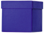 náhled Dárková krabička 10x10x10cm, CUBE One Colour tmavě modrá