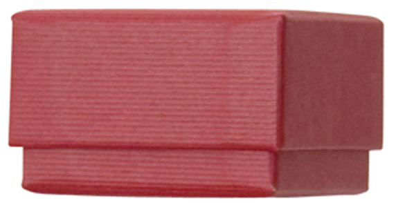 detail Dárková krabička 6x6x4 cm MINI One Colour tmavě červená