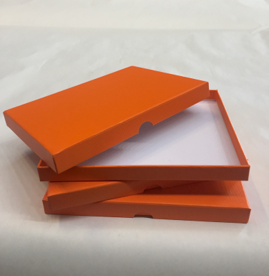 Dárková krabička 16x14x1,5cm, CD One Colour oranžová