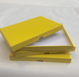 Dárková krabička 20,5x15x2cm, DVD One Colour žlutá