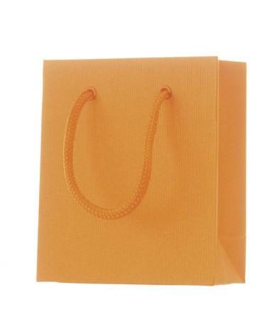 detail Dárková taška 12x6x14cm A6+, One Colour, oranžová