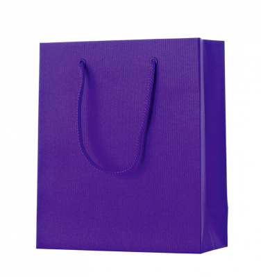 Dárková taška 18x8x21 cm, One Colour fialová