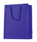 náhled Dárková taška 25x13x33cm A4+, One Colour, tmavá modrá