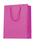 náhled Dárková taška 25x13x33cm A4+, One Colour, tmavá růžová