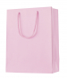 náhled Dárková taška 25x13x33cm, One Colour světle růžová