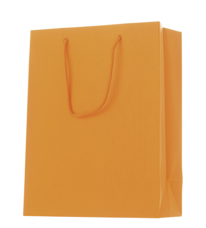 detail Dárková taška 25x13x33cm A4+, One Colour, oranžová