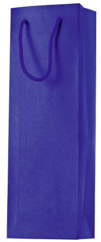 Dárková taška 12x8x37cm, One Colour, tmavá modrá