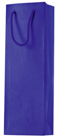 detail Dárková taška 12x8x37cm, One Colour tmavě modrá