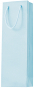 náhled Dárková taška 12x8x37cm, One Colour světle modrá