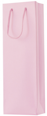 Dárková taška 12x8x37cm, One Colour světle růžová