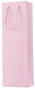 náhled Dárková taška 12x8x37cm, One Colour světle růžová