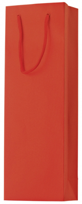 Dárková taška 12x8x37cm, One Colour červená