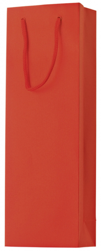 Dárková taška 12x8x37cm, One Colour, červená