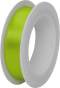 náhled Dárková stuha saténová 1,5cmx3m, světlá zelená, špulka