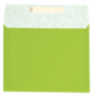 náhled Dárkový sáček papírový 21.7x16+6 cm Uni světle zelený