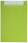 náhled Dárkový sáček papírový 36x10x49+6cm, Uni světle zelený