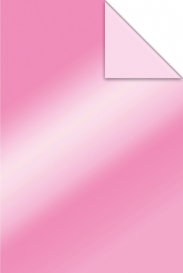 Dárkový papír role 70x150cm, Uni Metall růžový
