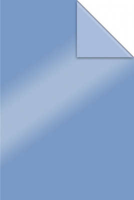 Dárkový papír role 70x150 cm, Uni Metall modrý